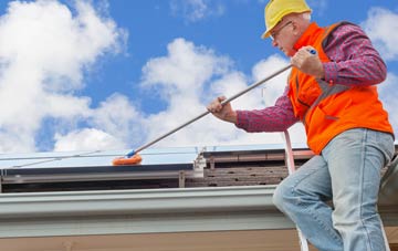 Widewell soft wash roof cleaning